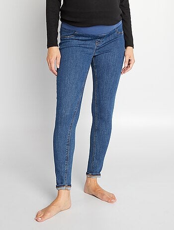 Skinny zwangerschapsjeans met veel stretch - Begin van de zwangerschap - kleine band