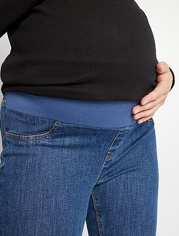 Skinny zwangerschapsjeans met veel stretch - Begin van de zwangerschap - kleine band