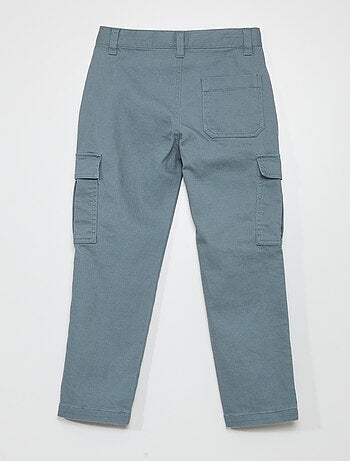 Slim-fit broek met zakken