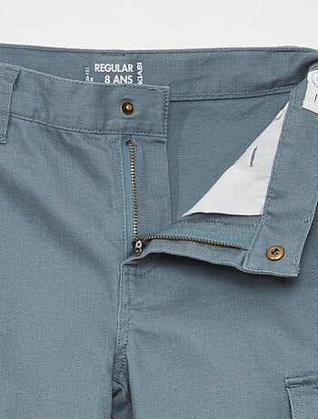 Slim-fit broek met zakken