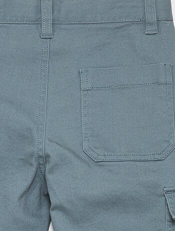 Slim-fit broek met zakken