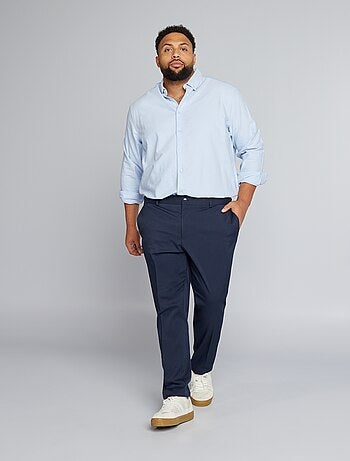 Slim fit kostuumbroek