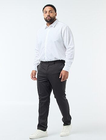 Slim fit kostuumbroek