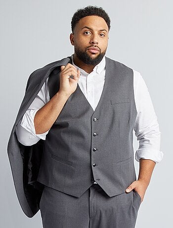 Slim-fit kostuumvest
