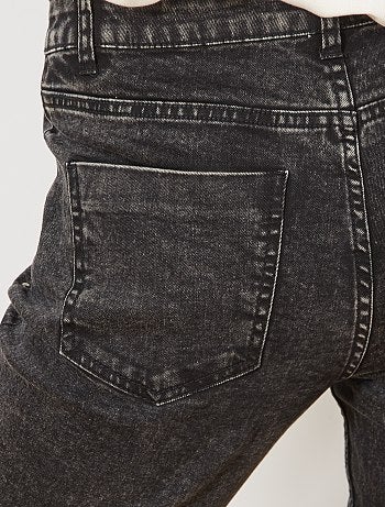 Slimfit jeans met studs - Kiabi