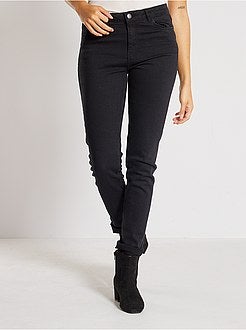 Slimfit jeans met superhoge taille - Lengte US30 - Kiabi