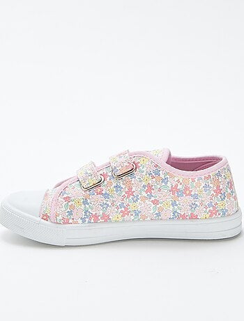 Sneakers met bloemenprint