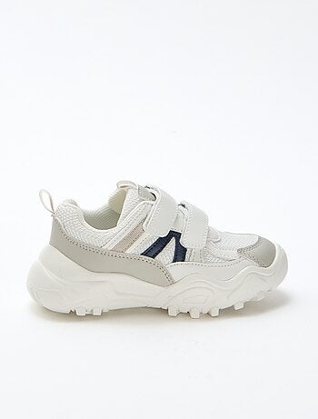 Sneakers met dikke zool