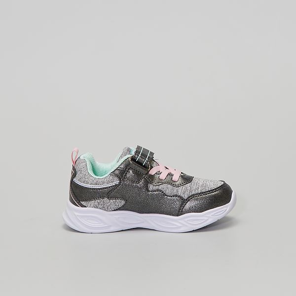 Sneakers met lichtgevende zool Schoenen - Beige - Kiabi - 25,00€