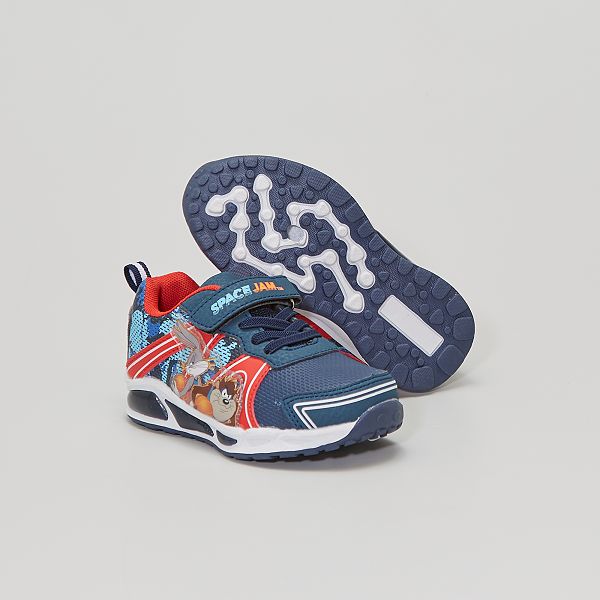 Sneakers met lichtgevende zool 'Space Jam' Chaussures - BLAUW - Kiabi -  25,00€