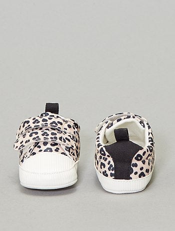 Sneakers met luipaardprint - Kiabi