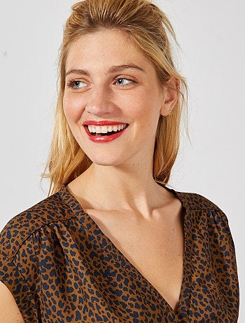 Soepel vallende blouse - Kiabi