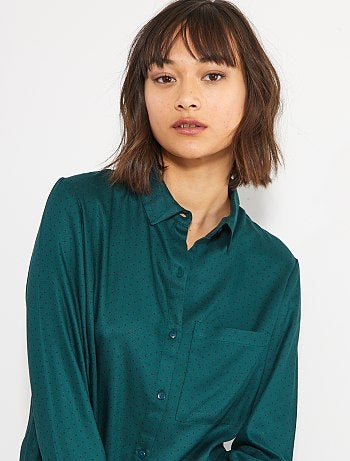 Soepele blouse met stippen - Kiabi