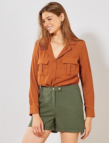 Soepelvallende blouse - Kiabi