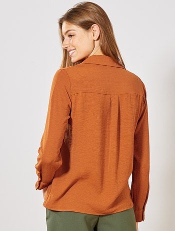 Soepelvallende blouse - Kiabi