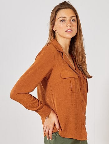 Soepelvallende blouse - Kiabi