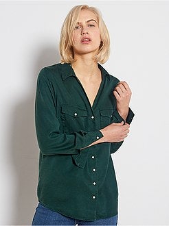 Soepelvallende blouse - Kiabi