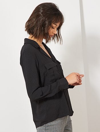 Soepelvallende blouse - Kiabi