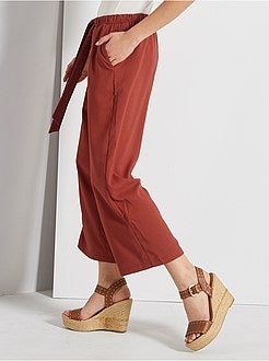 Soepelvallende broek - Kiabi