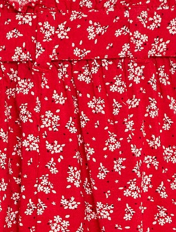 Soepelvallende broek met ceintuur