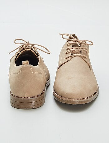 Stadsschoenen van suedine