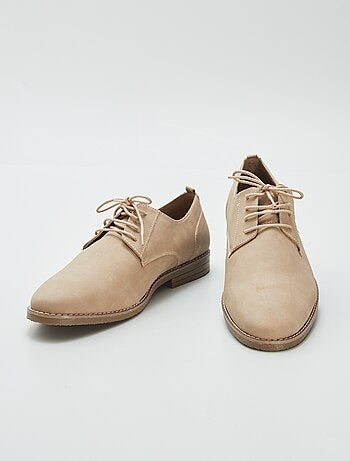 Stadsschoenen van suedine