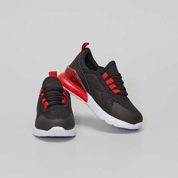 Stoffen sneakers Kinderkleding jongens - ZWART - Kiabi - 22,00€