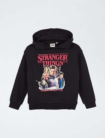Suncity | Fleece-hoodie met Stranger things-print