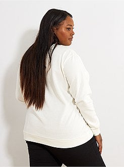 Sweater met bedrukt opschrift - Kiabi