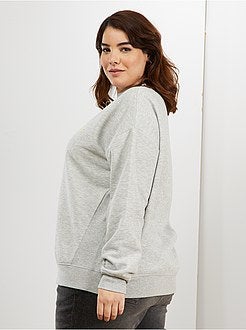 Sweater met campusprint - Kiabi