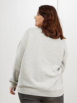 Sweater met campusprint - Kiabi