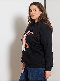 Sweater met capuchon van de 'Aristokatten' - Kiabi