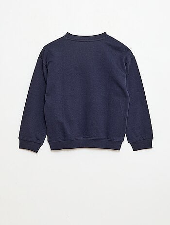 Sweater met 'Harry Potter'-print van zachte en warme fleece