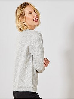 Sweater met opschrift ‘ecodesign’ - Kiabi