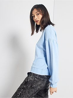 Sweater met pofmouwen - Kiabi