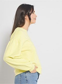 Sweater met pofmouwen - Kiabi