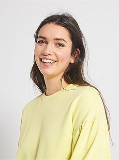 Sweater met pofmouwen - Kiabi