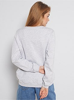 Sweater met print van ‘Donald’ en Katrien’ - Kiabi