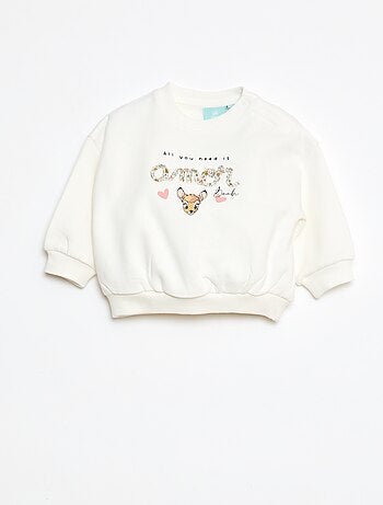 Sweater met ronde hals en print 'Marie' 'Disney'