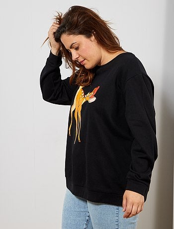 Dames Size+ - Sweater van ‘Bambi’ - Kiabi