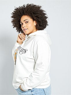 Sweater van ‘De Aristokatten’ met capuchon - Kiabi