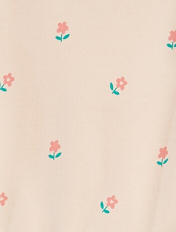 Sweater van joggingstof met motiefje