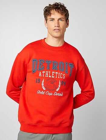 Sweater van joggingstof