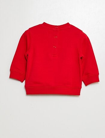 Sweater van joggingstof