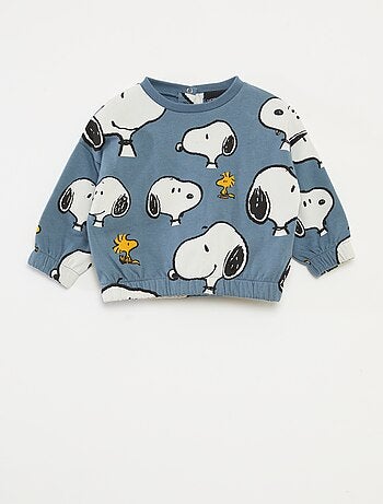 Sweater van joggingstof 'Snoopy'