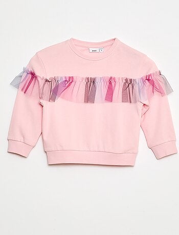 Sweatjurk met tule - 'Guppy'