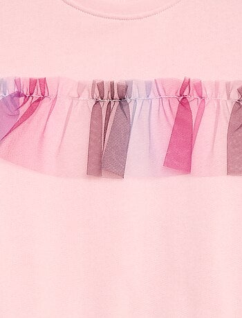 Sweatjurk met tule - 'Guppy'