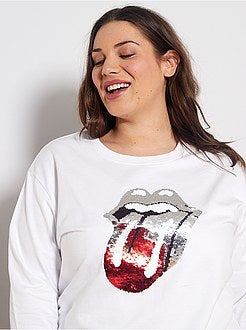 Sweatshirt 'The Rolling Stones' - Kiabi