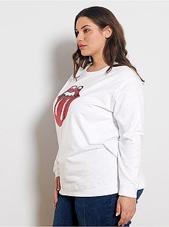 Sweatshirt 'The Rolling Stones' - Kiabi