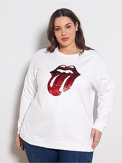Sweatshirt 'The Rolling Stones' - Kiabi